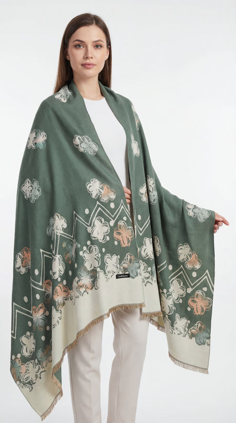 Aafreen™ Cashmere Shawl - Mubaraka Hijab