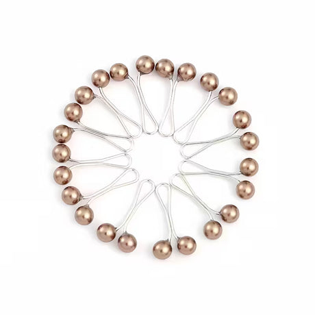 Pearl Hijab Scarf Clips Pin Mubaraka Hijab